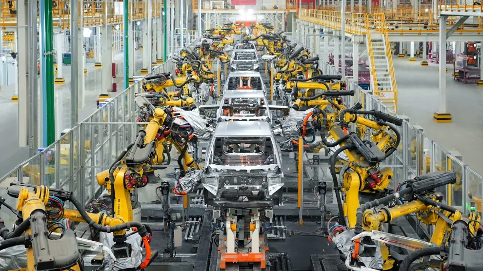La fábrica de coches de BYD