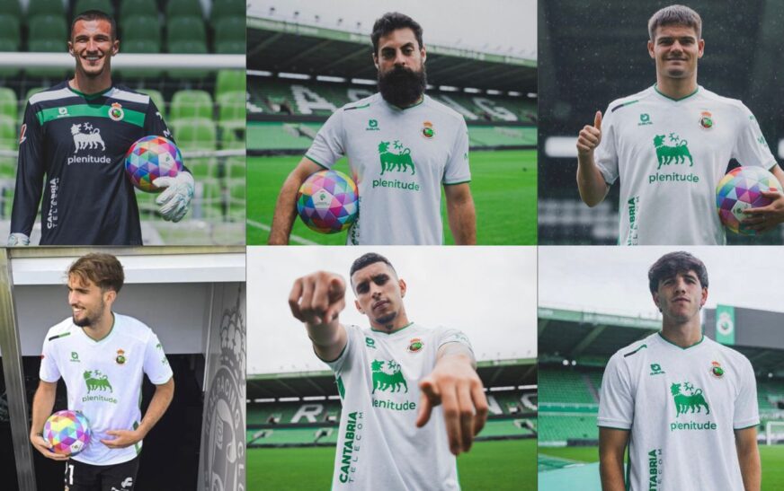 Estos son los seis nuevos fichajes del Racing