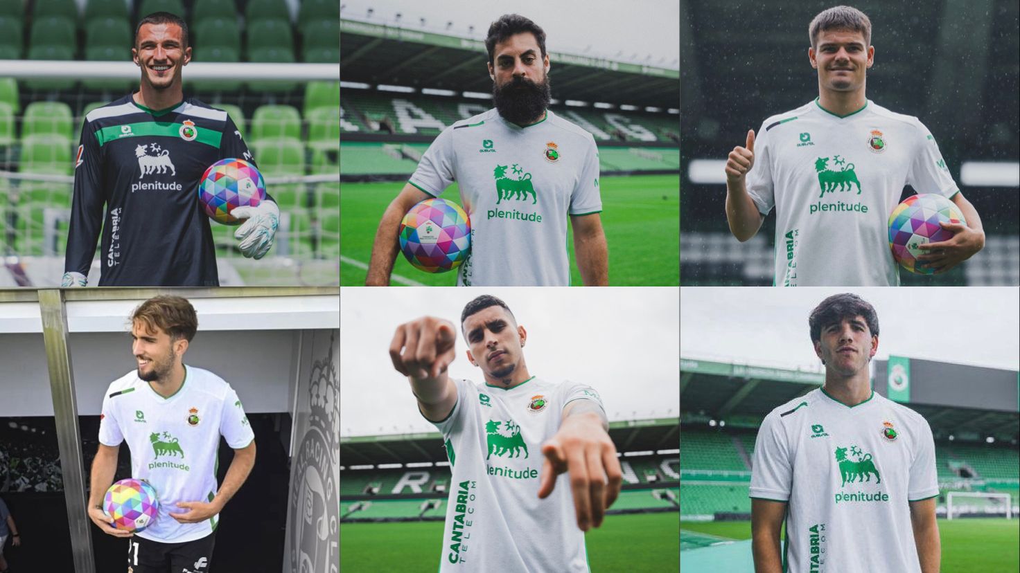 Estos son los seis nuevos fichajes del Racing