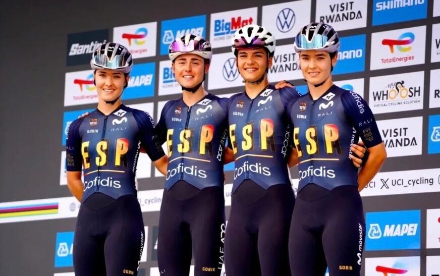 Triple representación cántabra en los mundiales de ciclismo en ruta de Kigali