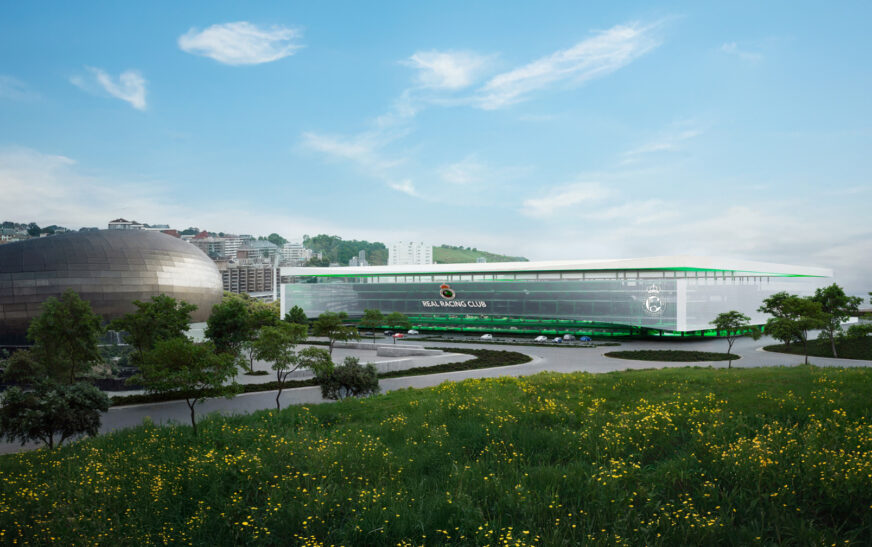 El Racing dibuja su “Nuevo Sardinero”: un estadio entre el mar y la montaña que aspira a transformar Santander sin que a las administraciones “les cueste un duro”