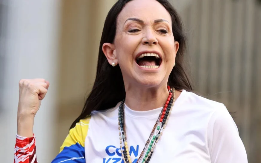 La “Nobel” lucha de María contra un Maduro autoritarismo