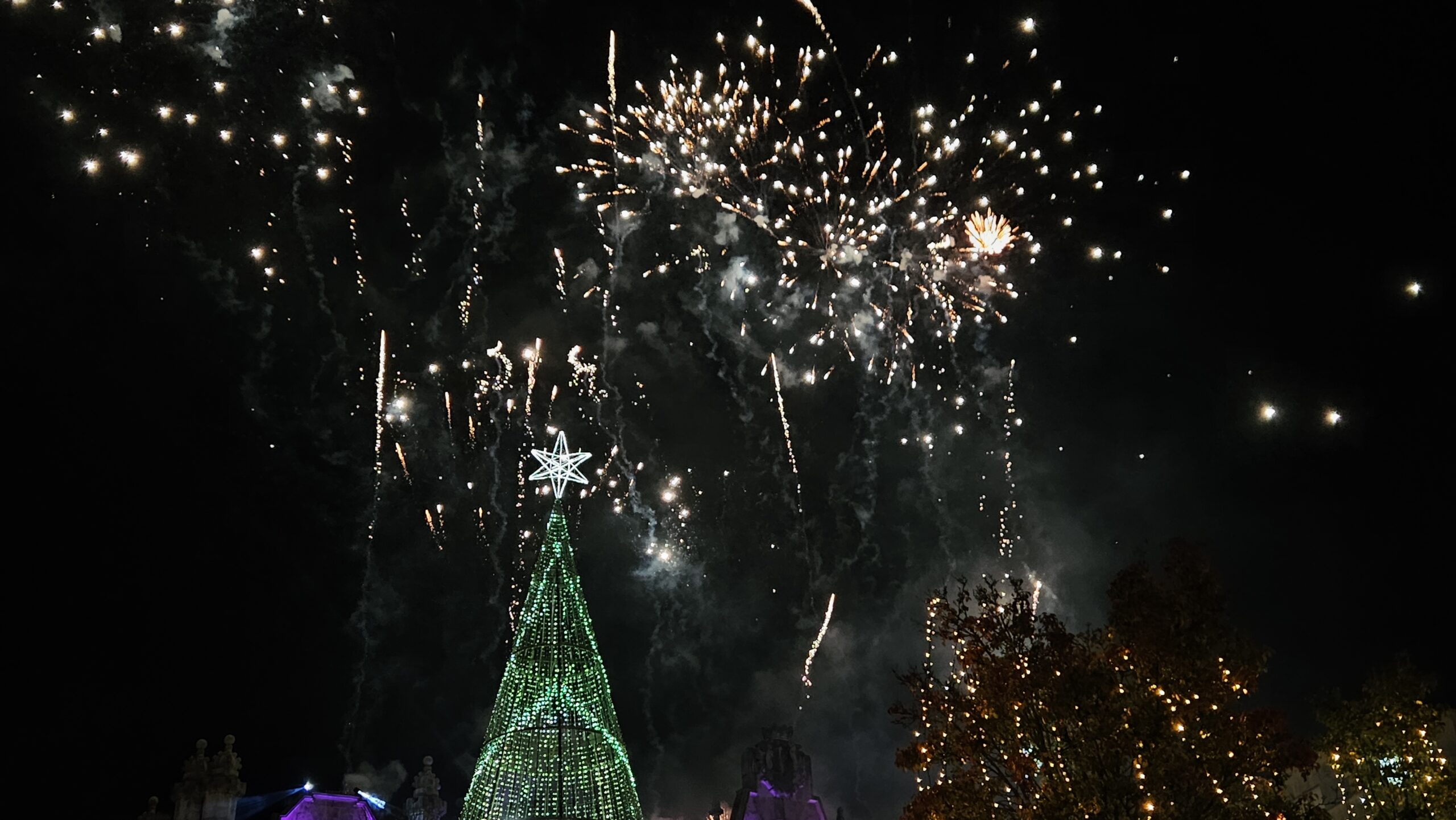 Santander brilla en la gran noche del encendido navideño