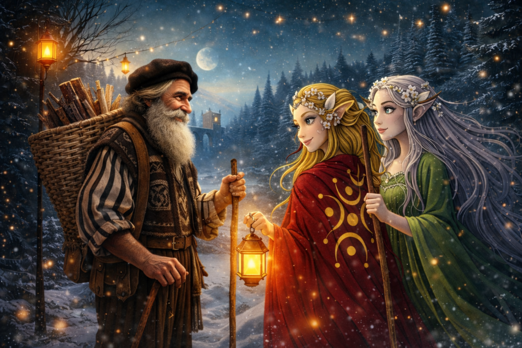 Imagen de El Esteru y las Anjanas, dos de las tradiciones navideñas cántabras olvidadas | Foto: IA