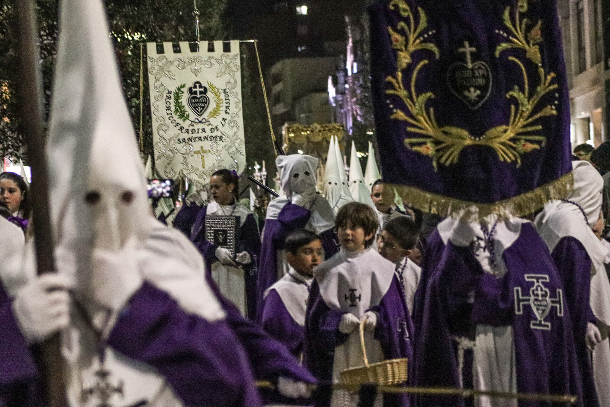 Procesión de El Encuentro en Santander | Foto: Daniel Martínez