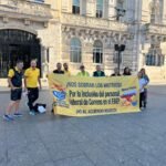 Imagen de la protesta | Fuente: Marea Postal Cantabria