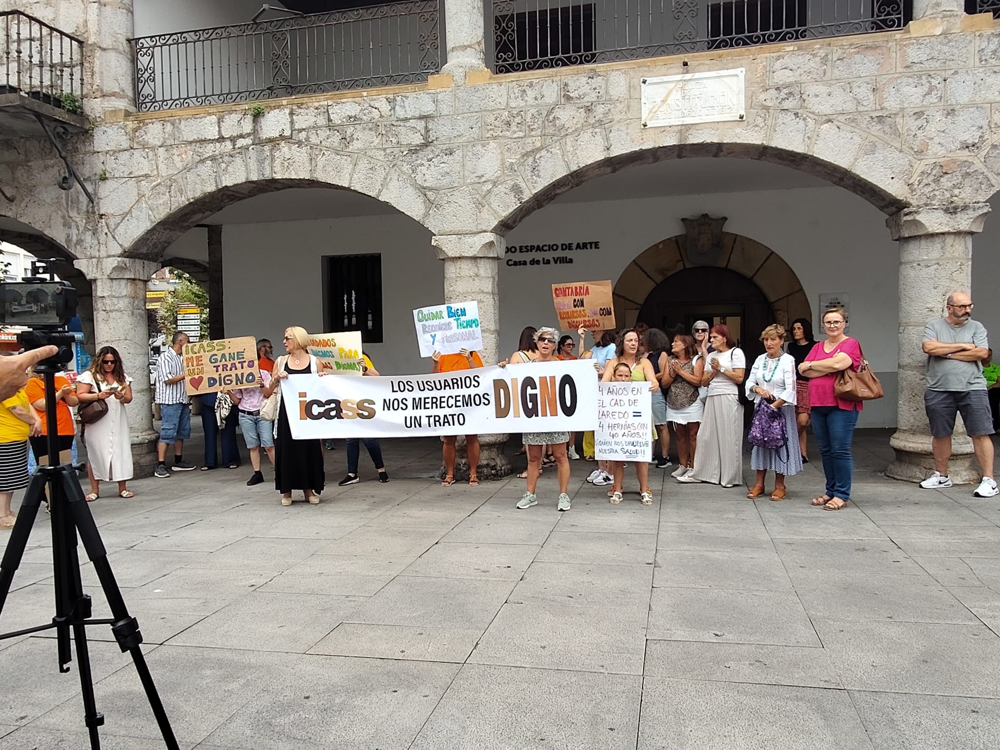 Movilización del CAD de Laredo | Fuente: CSIF