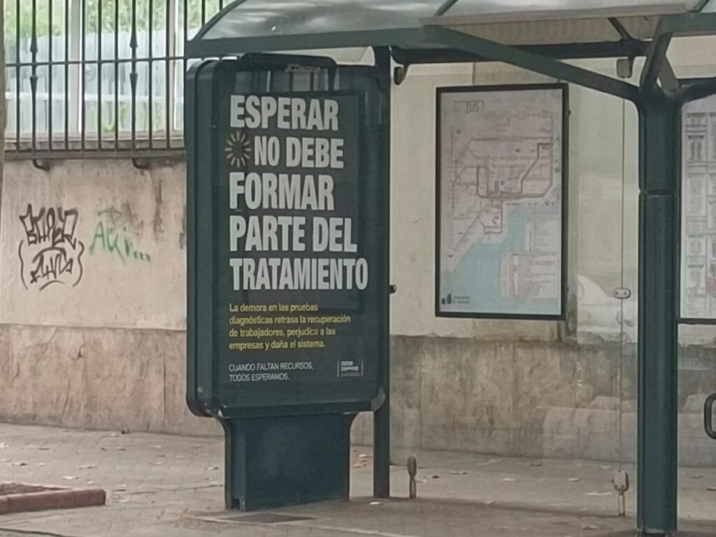 Campaña de la CEOE contra el absentismo laboral | Fuente: IU Cantabria