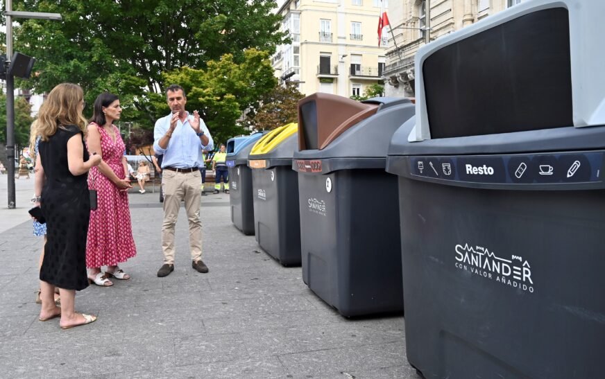 Santander pone en marcha el lunes un punto limpio móvil provisional con 24 ubicaciones semanales