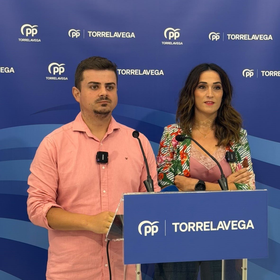 Miguel Ángel Vargas y Lucía Montes | Fuente: PP Cantabria