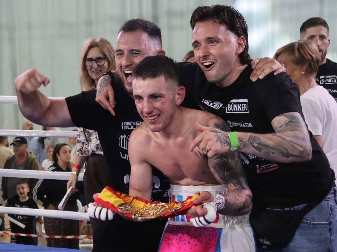 "The Fantasy" celebra su campeonato de España | Fuente: Daniel Martínez
