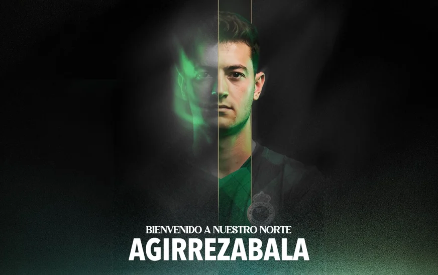 Racing y Athletic Club acuerdan el traspaso del guardameta Julen Agirrezabala