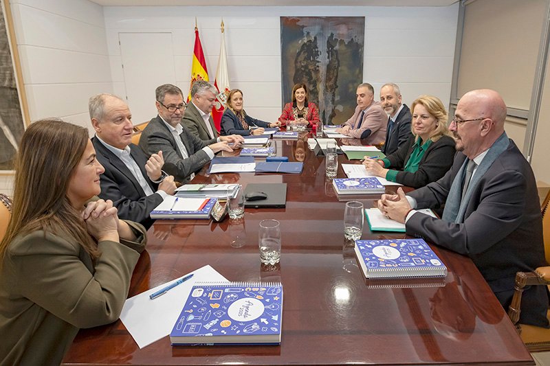Foto de archivo de la celebración de un Consejo de Gobierno. Fuente: Gobierno de Cantabria