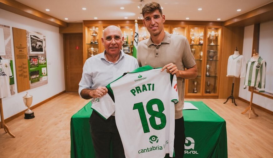 Matteo Prati llega al Racing cedido por el Cagliari