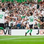 Sergio Martínez celebra su gol contra el Villareal | Fuente: Real Racing Club