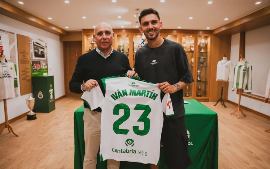 Iván Martín ya es nuevo jugador del Racing hasta 2030