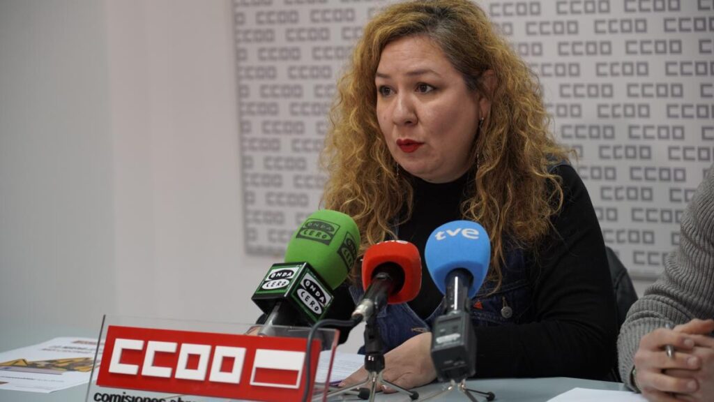 Conchi Sánchez, secretaria general de la Federación de Enseñanza de CCOO en Cantabria | Fuente: Comisiones Obreras de Cantabria