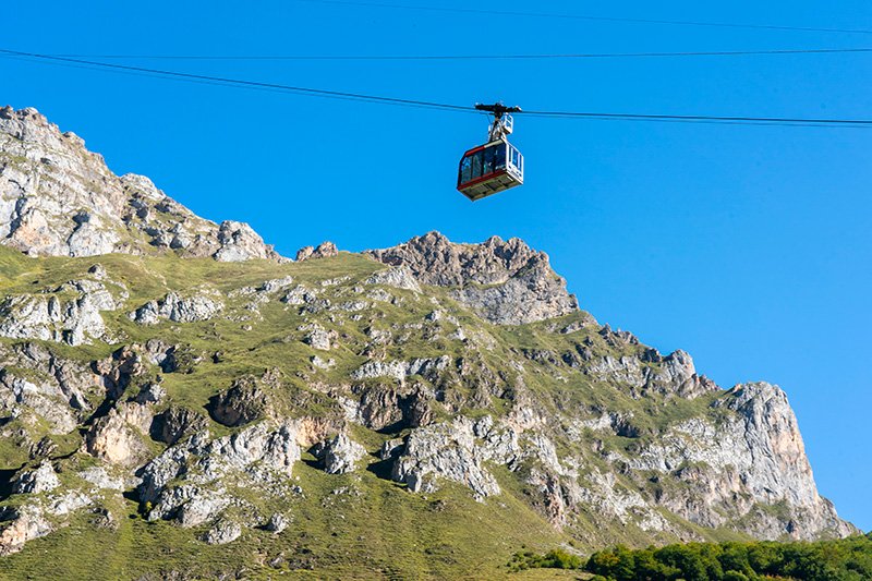 Teleférico de Fuente Dé en Cantabria