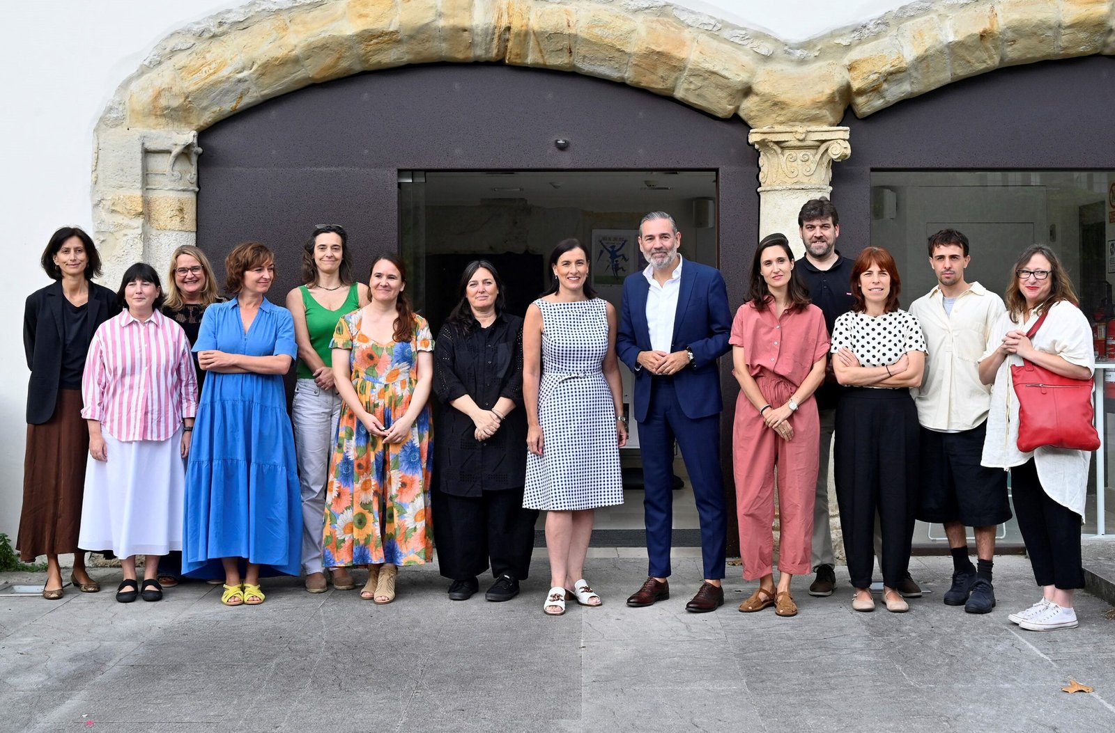 Gema Igual y Daniel Vega durante la reunión sobre la apertura de Faro Santander