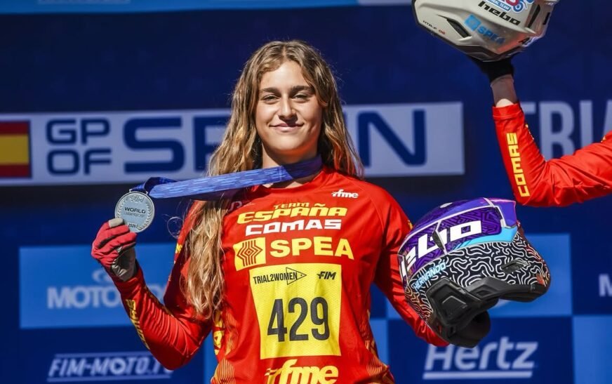 La piloto cántabra Daniela Hernando se proclama subcampeona del mundo de trial
