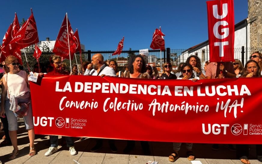 UGT exige desbloquear legalmente la negociación de un nuevo convenio de Dependencia en Cantabria