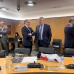 Luis Ángel Agüeros durante el Consejo de Política Fiscal y Financiera