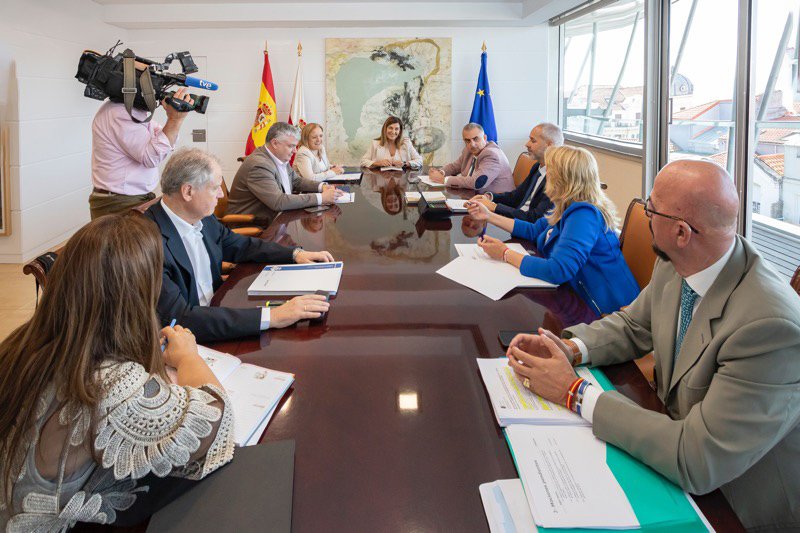Consejo de Gobierno de Cantabria durante la reunión del Ejecutivo autonómico