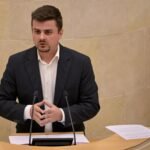 Miguel Ángel Vargas durante sus declaraciones sobre el Estatuto Marco de Sanidad