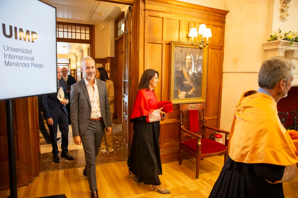 Sergio Silva y Eduardo Arasti durante el Consejo de Formación Profesional