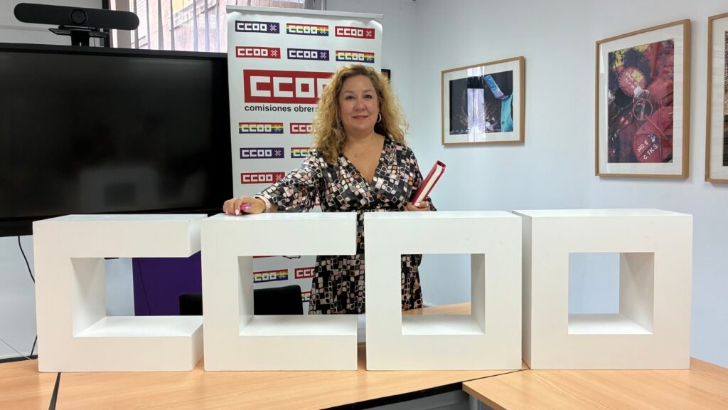 Conchi Sánchez, secretaria general de la Federación de Enseñanza de CCOO en Cantabria | Adrián Martínez