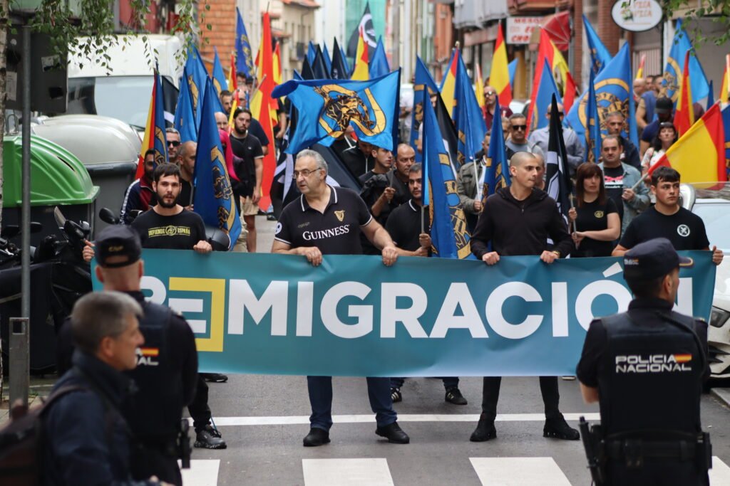Manifestación convocada en 2025 por la Asociación Cultural Alfonso I Cantabria