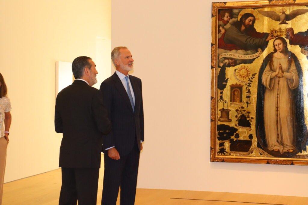El Rey Felipe VI visita las instalaciones de Faro Santander