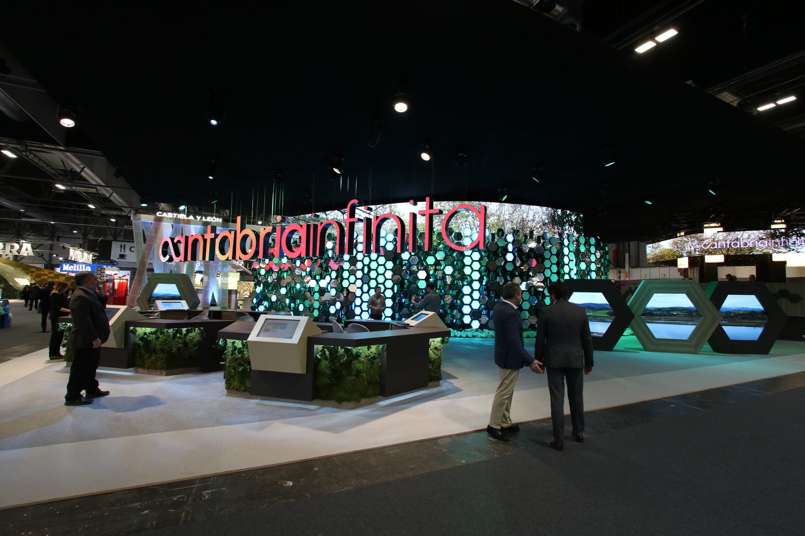 Estand de Cantabria en Fitur, espacio de promoción turística de la comunidad