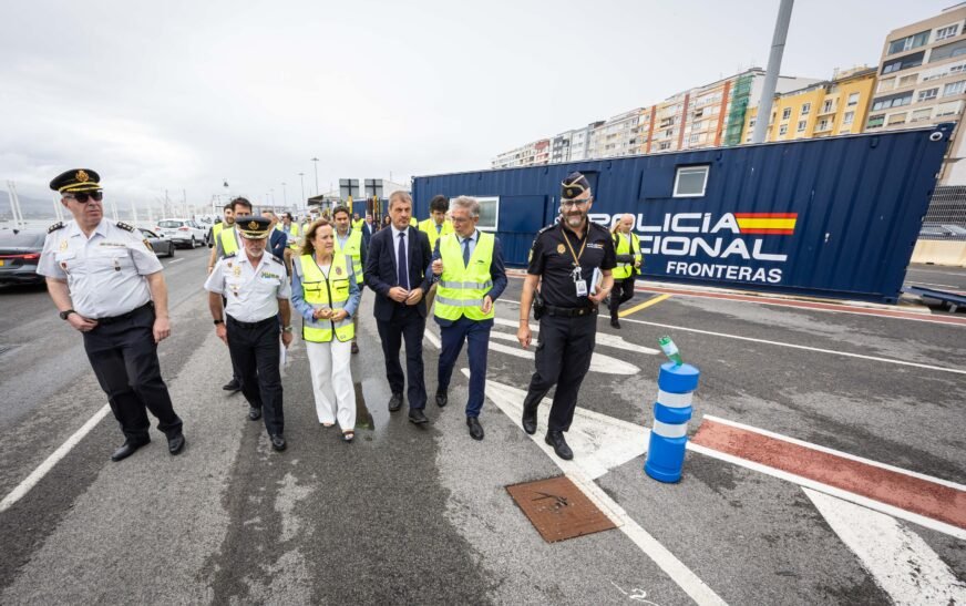Nuevo sistema de control fronterizo biométrico en el Puerto de Santander