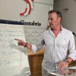 Guillermo Blanco durante una rueda de prensa sobre las ayudas al sector primario