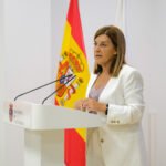 María José Sáenz de Buruaga durante la presentación de Bosques de Santander