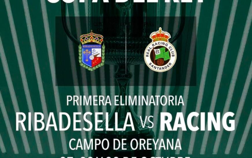 El Racing se medirá al Ribadesella en la primera ronda de la Copa del Rey