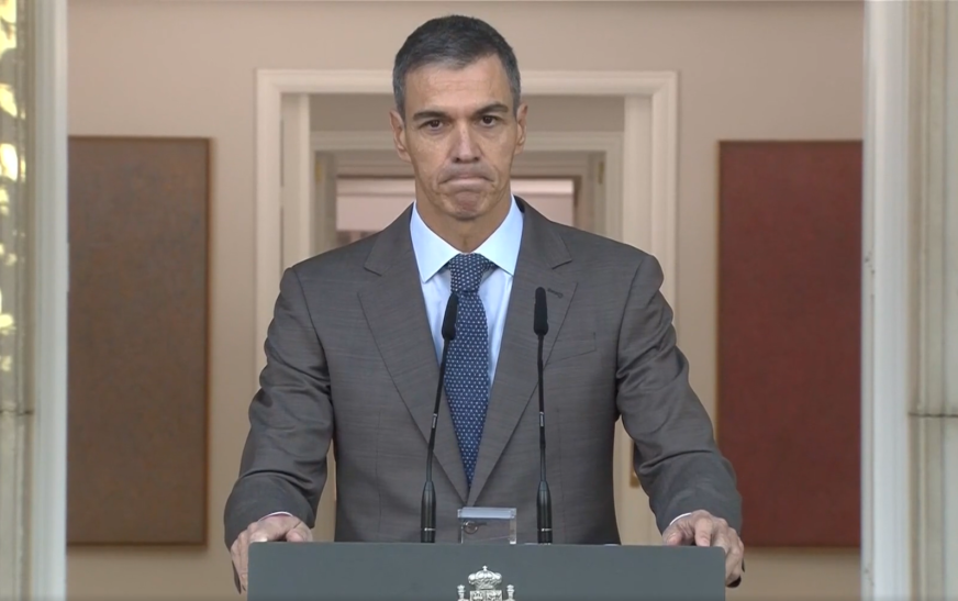 Sánchez adelanta las elecciones generales al 29 de noviembre: «Los españoles tenéis que decidir que papel queréis»