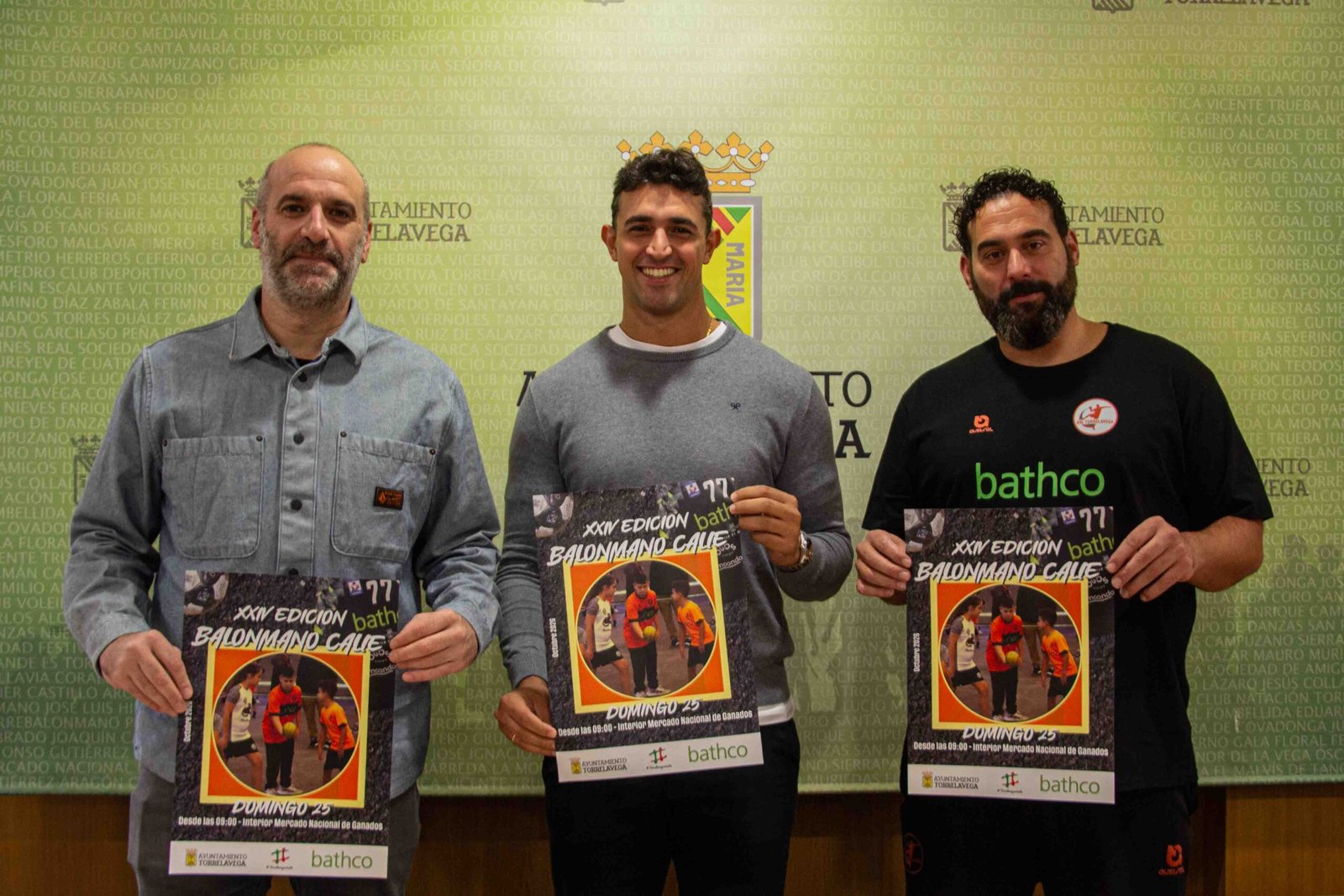 Presentación del XXIV Torneo de Balonmano Calle de Torrelavega.