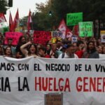 Manifestación por la vivienda del 3 de octubre en Santander | Fuente: Daniel Martínez