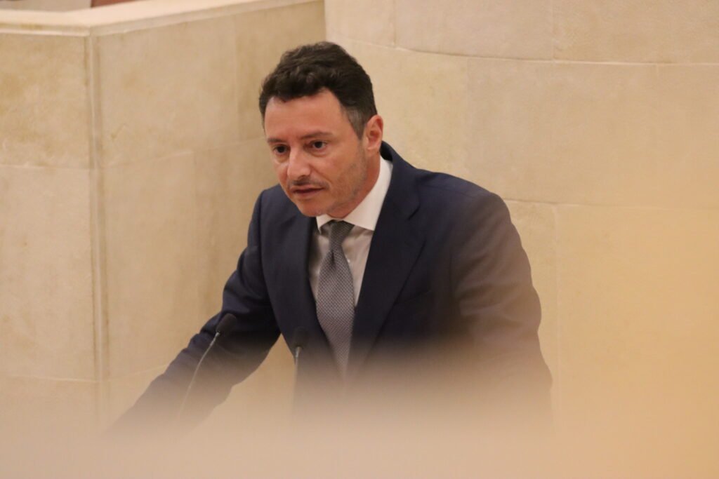 Alejandro Liz en el pleno | Fuente: Daniel Martínez