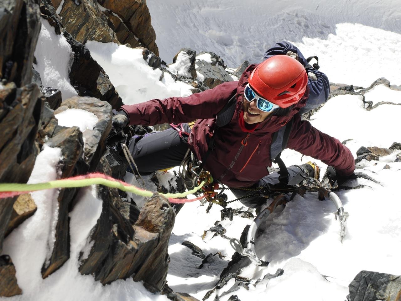 La alpinista cántabra Cristina Serna vuelve a «perderse» en los Andes: «La sensación de subir un nevado no se parece a nada cotidiano»