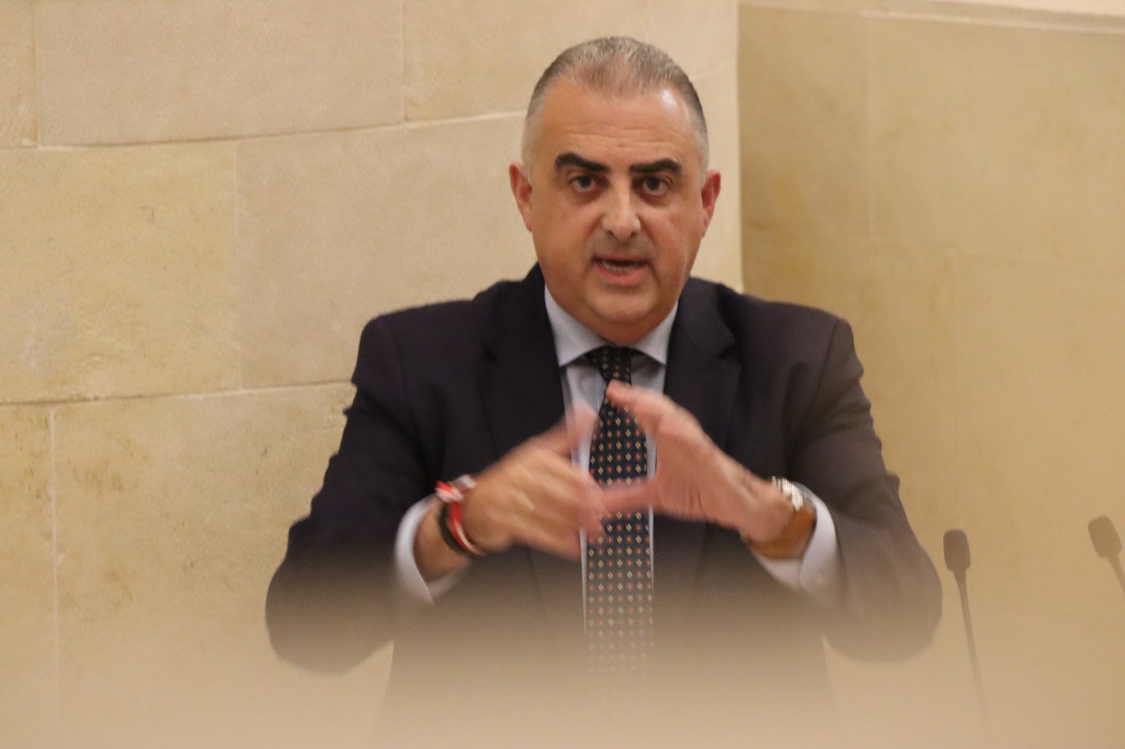 Roberto Media interviene en el Parlamento de Cantabria sobre las viviendas de sustitución de Bocarrero