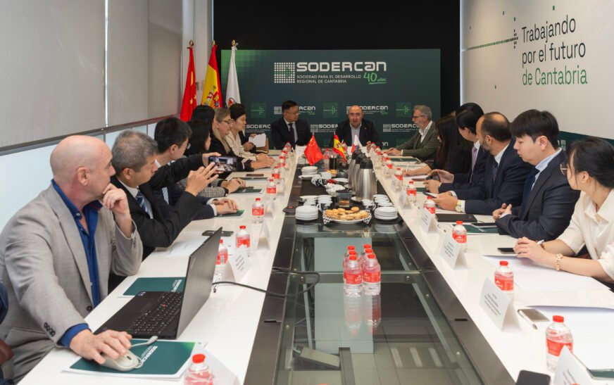 Cantabria presenta La Pasiega a una delegación institucional y empresarial china